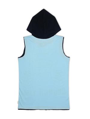hooded neck graphic t-shirt - 18306896 - Standard Image - 2