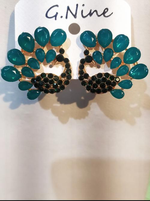 earrings for woman blue color - 18307642 - Standard Image - 1