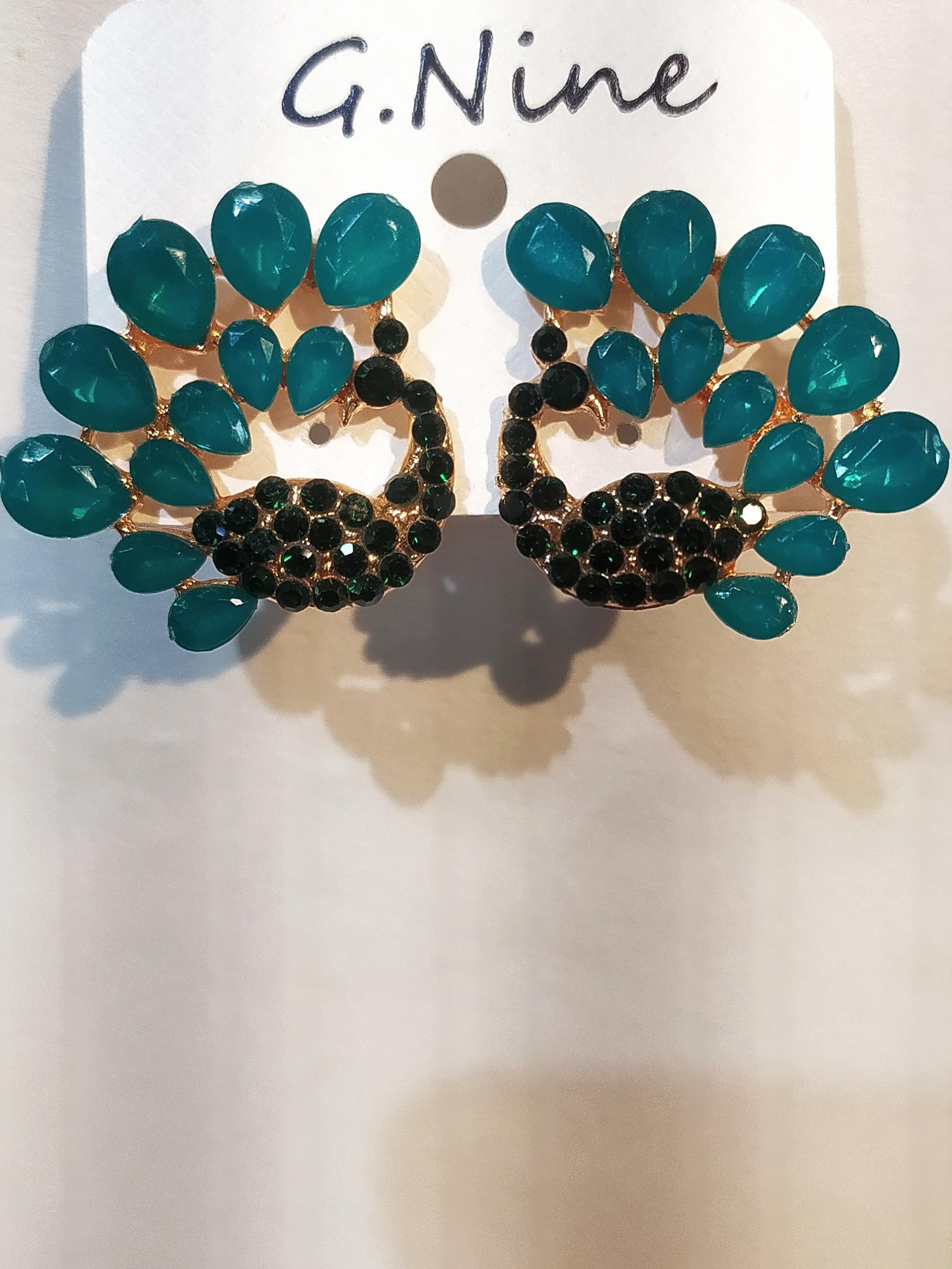 earrings for woman blue color - 18307642 - Zoom Image - 2