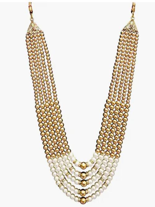 necklace for man white color - 18307665 - Standard Image - 1