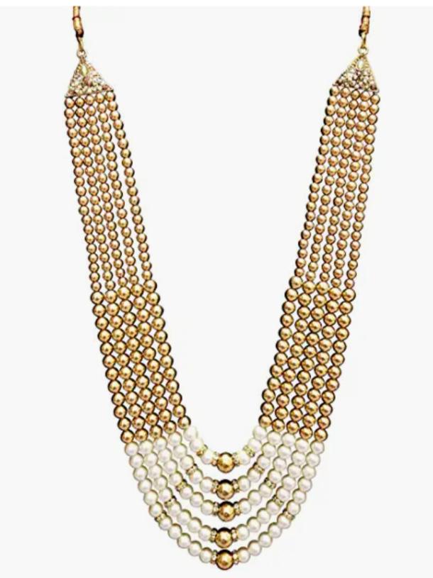 necklace for man white color - 18307665 - Zoom Image - 2