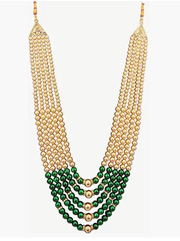 necklace for man green color - 18307669 - Zoom Image - 2