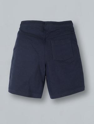 navy blue printed shorts - 18308046 - Standard Image - 2