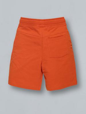 orange printed shorts - 18308047 - Standard Image - 2