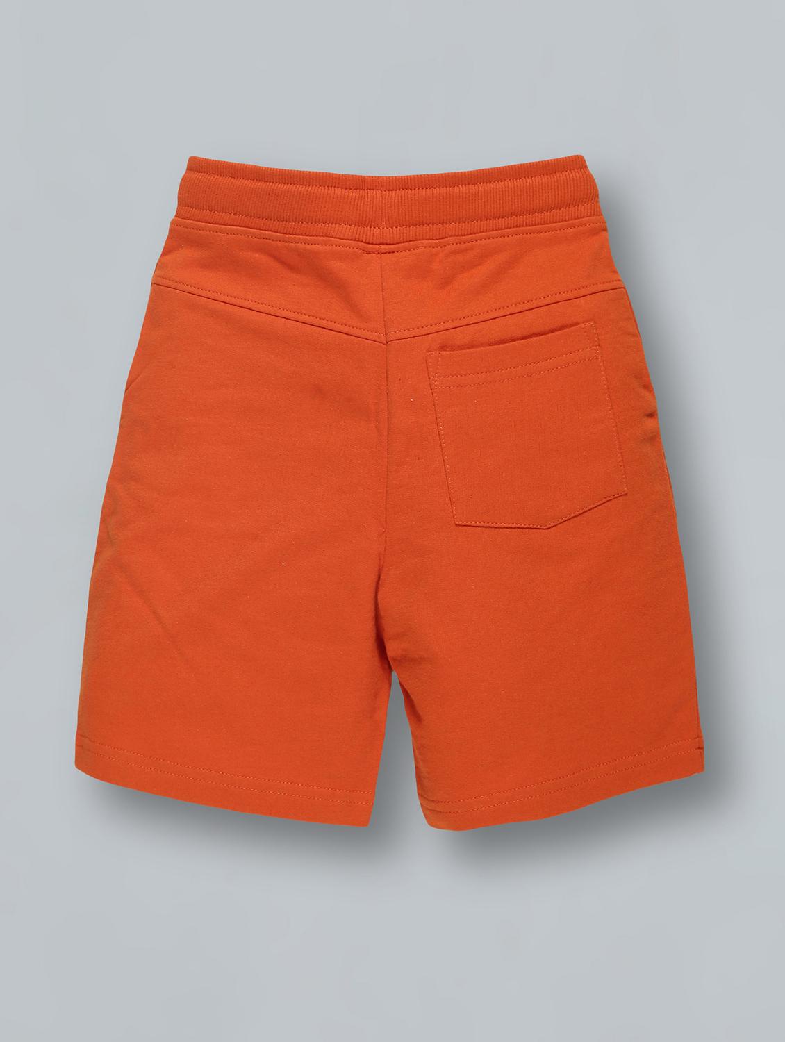 orange printed shorts - 18308047 - Zoom Image - 2