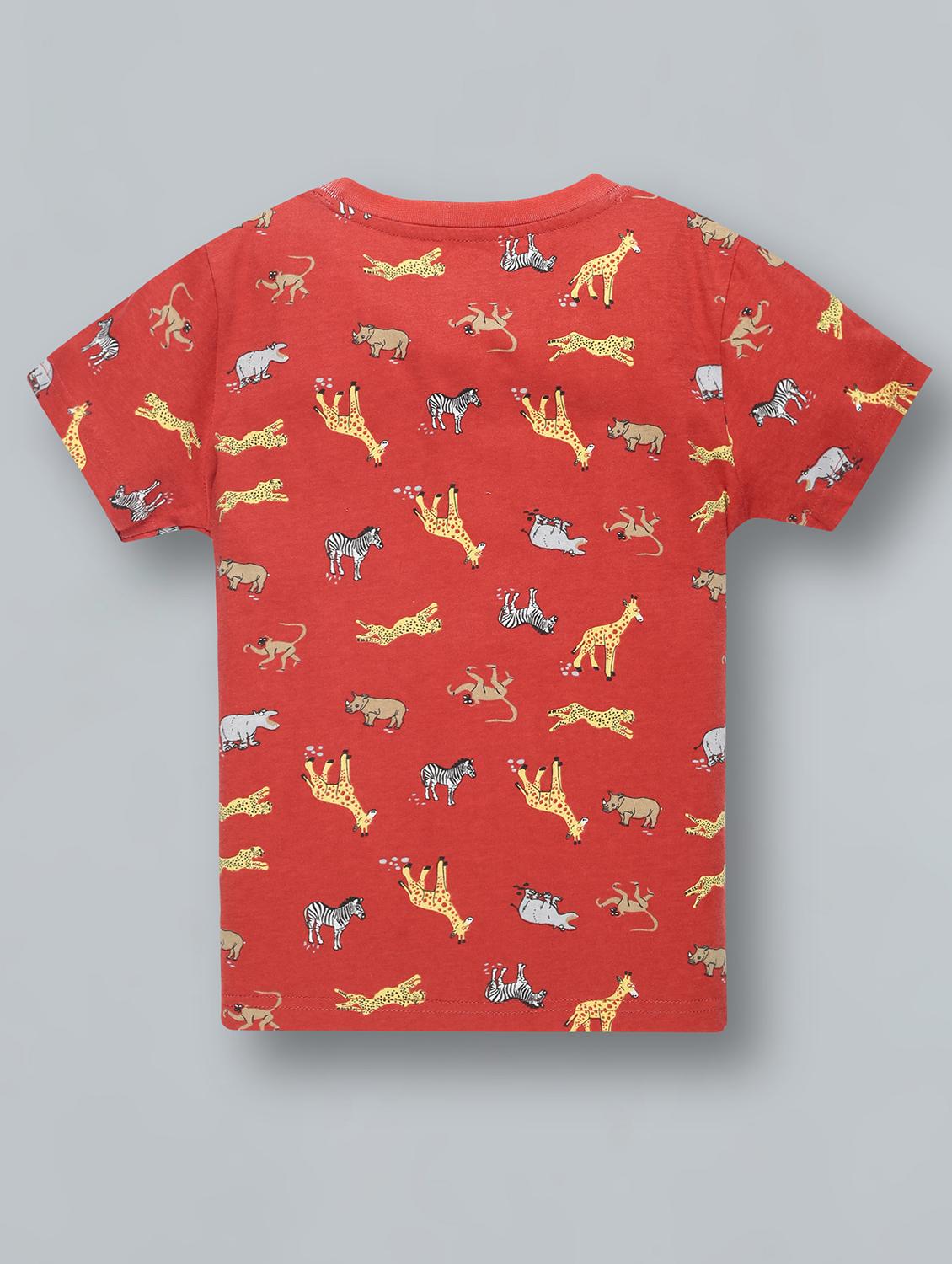 set of 2 printed t-shirts - 18308051 - Zoom Image - 3