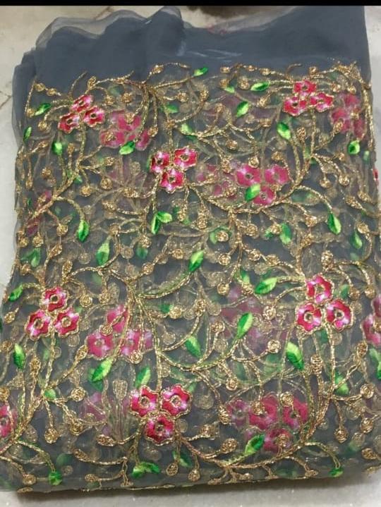 unstitched suit net fabrics 2mtr - 18308746 - Zoom Image - 2