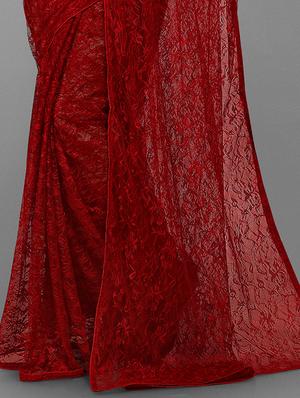 self designed printed saree with blouse - 18309067 - Standard Image - 3