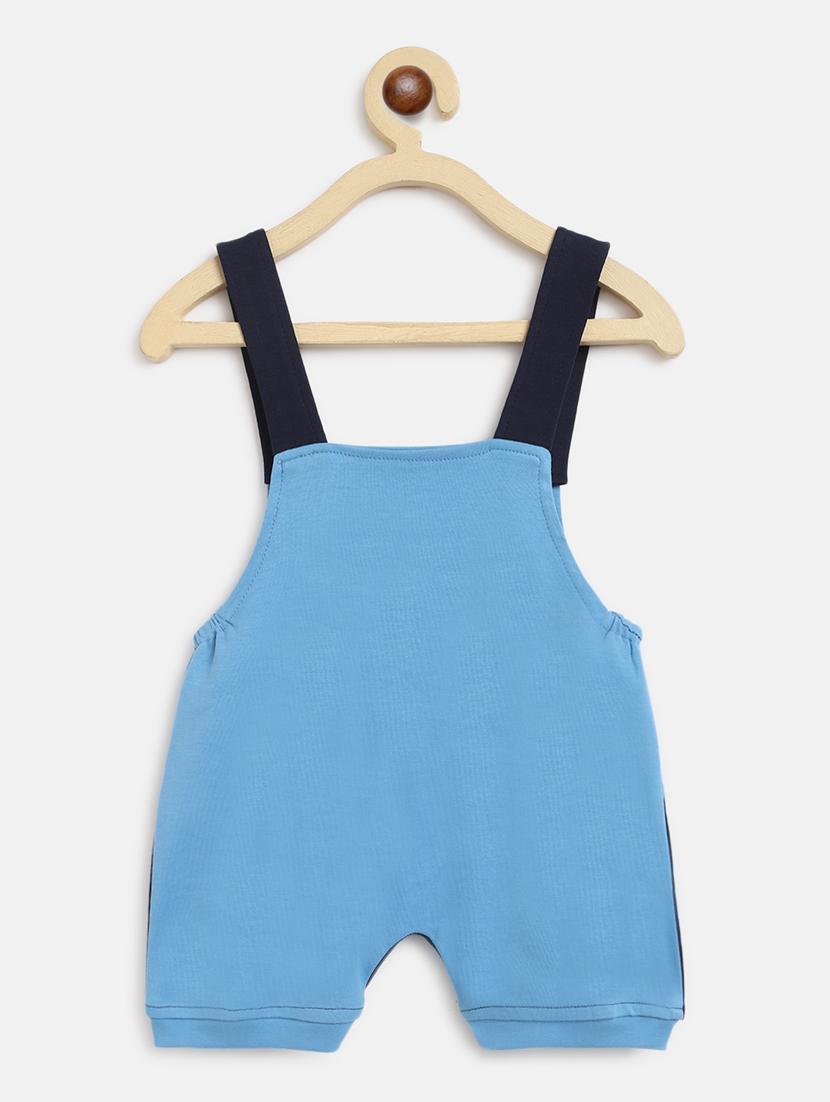 blue printed dungarees - 18309156 - Zoom Image - 2