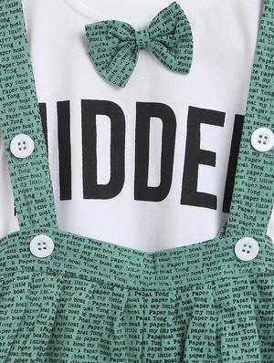 green printed dungarees - 18309158 - Standard Image - 6