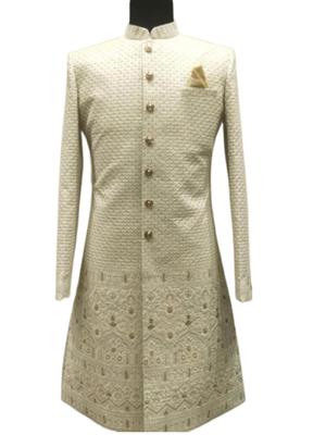 party wear embroidered sherwani - 18309335 - Standard Image - 2