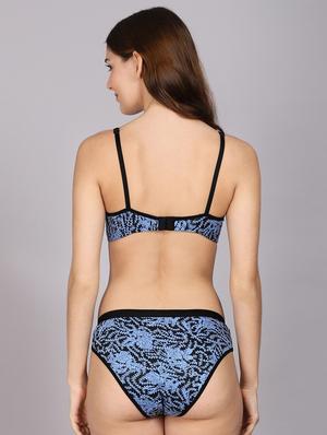 pack of 2 printed bra & panty set - 18309827 - Standard Image - 4