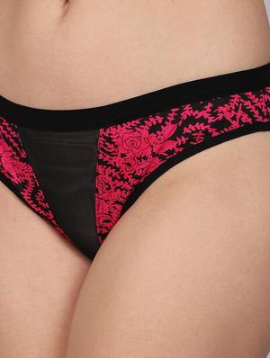pink printed bra & panty set - 18309833 - Standard Image - 5