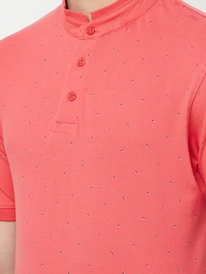 pink printed t-shirt - 18310006 - Standard Image - 5