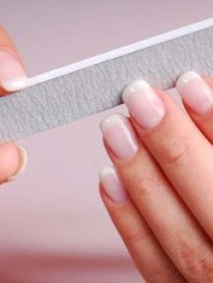 alis nail filer double sided for nail shaper nail file grey straight pack of 6 (grey straight nail file 6 pcs) - 18310216 - Standard Image - 5