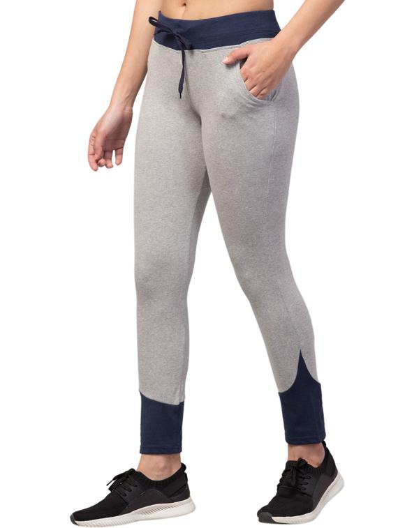 drawstring waist solid track pant - 18310692 - Zoom Image - 2