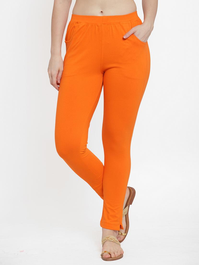 set of 2 multi colored solid legging - 18312505 - Zoom Image - 4
