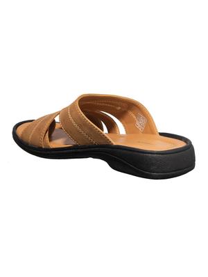 tan slip on sandal - 18312825 - Standard Image - 4