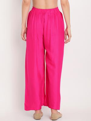 pack of 2 mid rise flared palazzo - 18313666 - Standard Image - 3