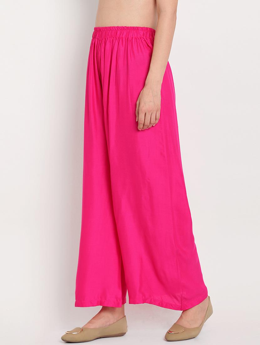 pack of 2 mid rise flared palazzo - 18313666 - Zoom Image - 2
