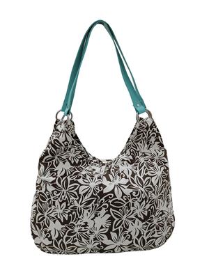 brown printed hobo handbag - 18313885 - Standard Image - 2