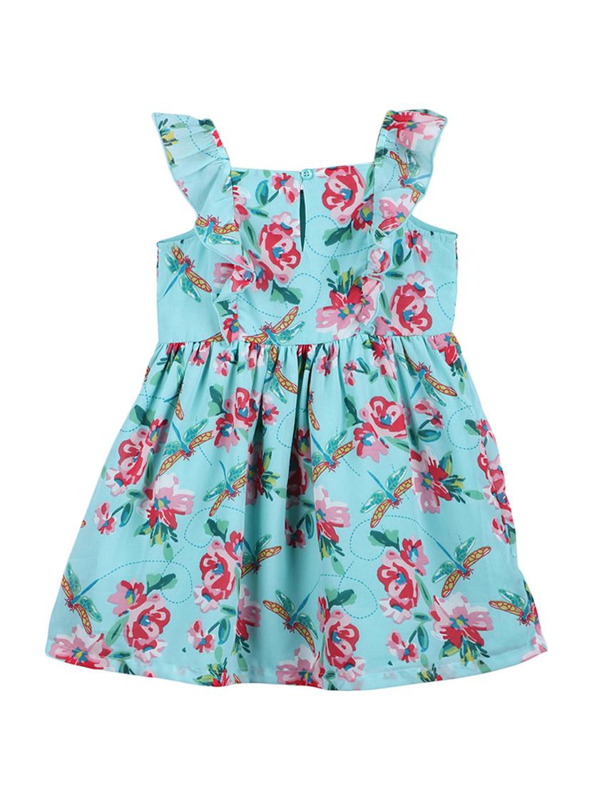 green floral frock - 18314052 - Zoom Image - 2