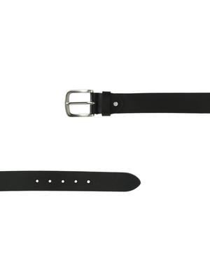 black leather belt - 18314450 - Standard Image - 3