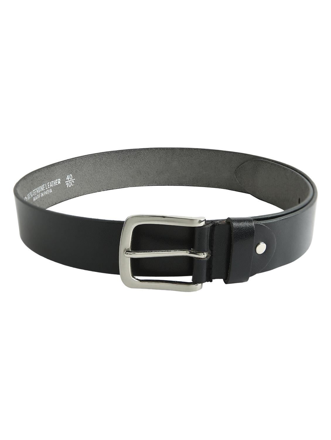 black leather belt - 18314450 - Zoom Image - 1