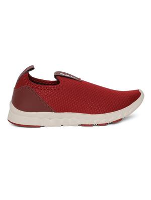 red slip on sports shoe - 18315292 - Standard Image - 2