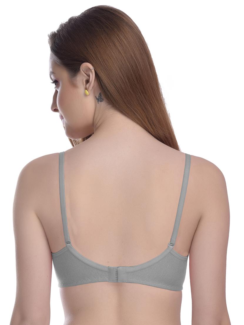 set of 2 pcs solid t-shirt bra - 18316565 - Zoom Image - 4