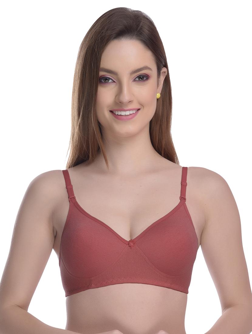 set of 2 pcs solid t-shirt bra - 18316565 - Zoom Image - 5