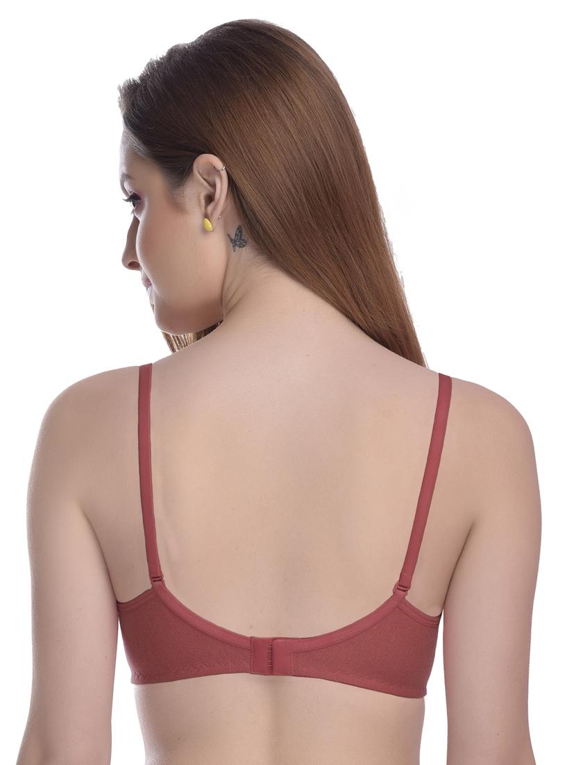 set of 2 pcs solid t-shirt bra - 18316565 - Zoom Image - 7