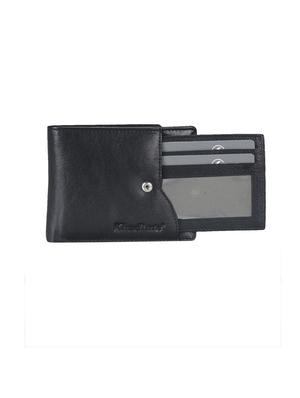 black leather wallet - 18317273 - Standard Image - 3