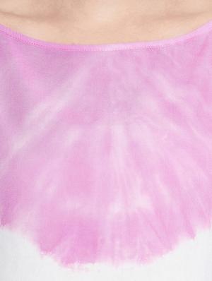 round neck tie & dye tunic - 18317403 - Standard Image - 5