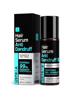 ustraa ayurvedic beard growth oil -100ml & anti dandruff serum - 200ml - 18317517 - Standard Image - 4