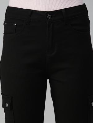 mid rise solid denim jean - 18319655 - Standard Image - 5