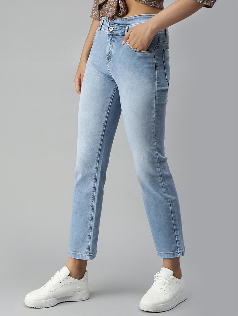 mid rise stone washed jean - 18319673 - Zoom Image - 2