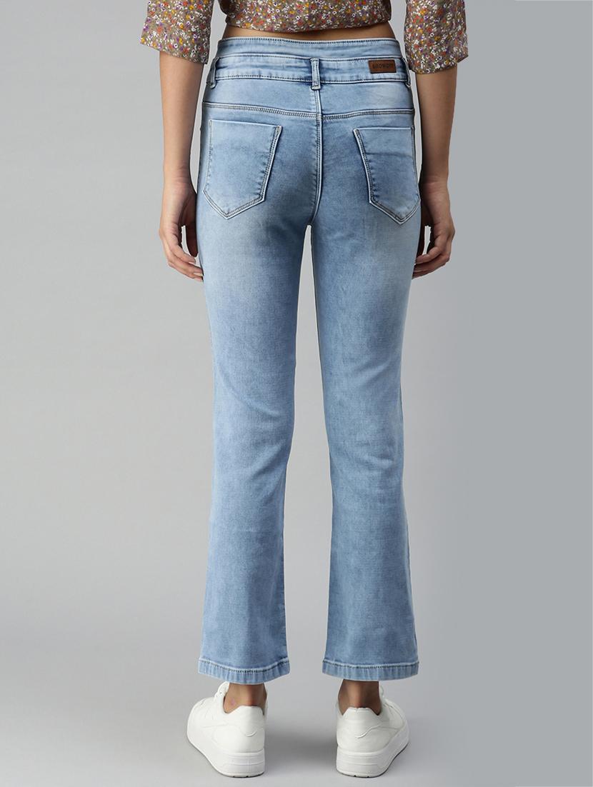 mid rise stone washed jean - 18319673 - Zoom Image - 3