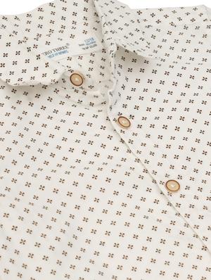 white printed shirt - 18319845 - Standard Image - 3