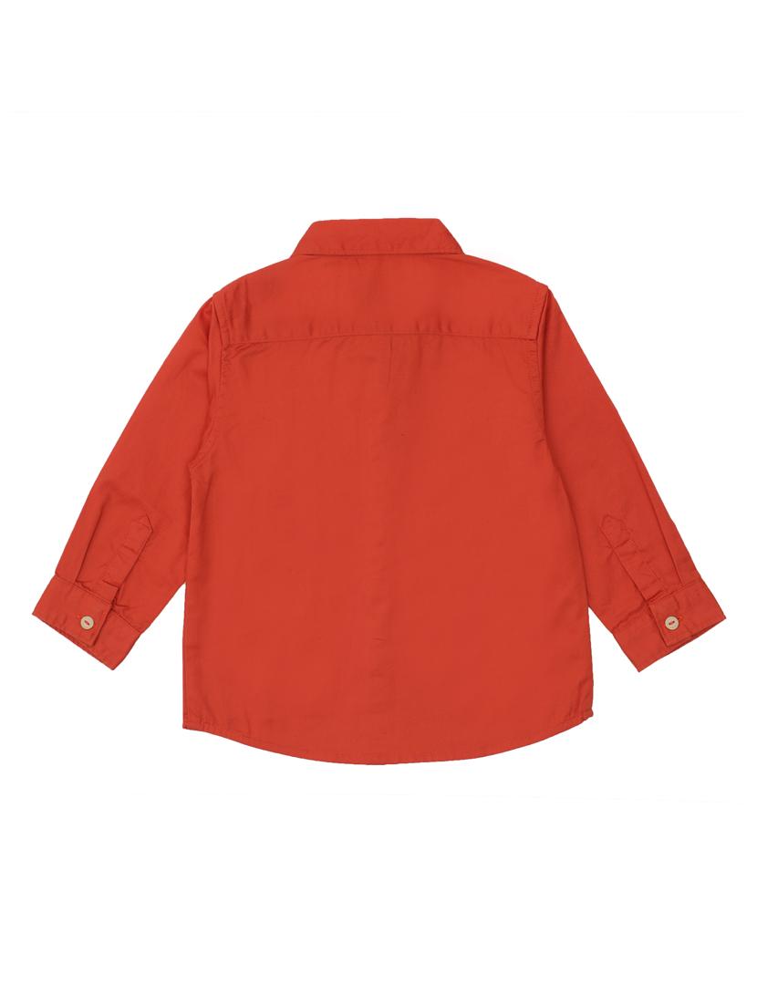 red solid shirt - 18319857 - Zoom Image - 2
