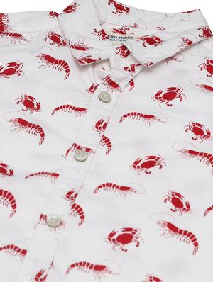 white printed shirt - 18319864 - Standard Image - 3