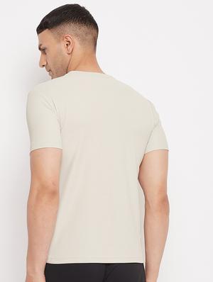 off-white solid t-shirt - 18320920 - Standard Image - 3