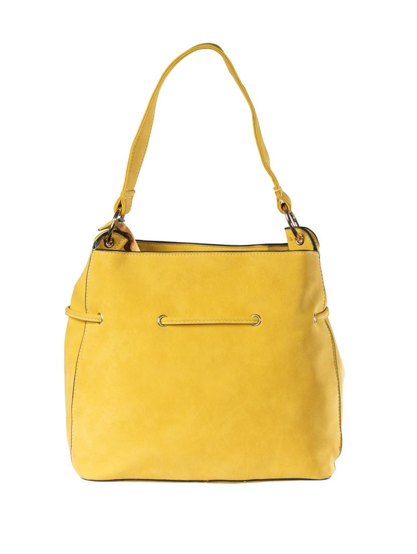 yellow solid regular handbag - 18323327 - Zoom Image - 2