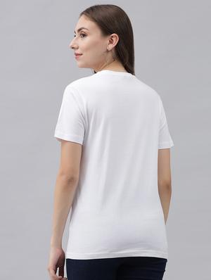 round neck solid tee - 18324505 - Standard Image - 3