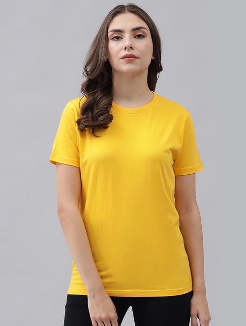 round neck solid tee - 18324508 - Standard Image - 1