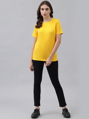round neck solid tee - 18324508 - Standard Image - 4