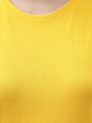 round neck solid tee - 18324508 - Standard Image - 5