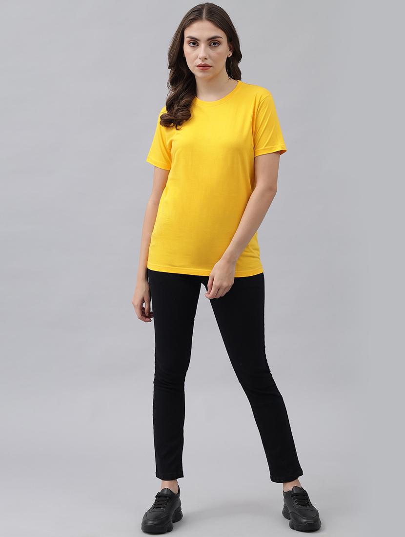 round neck solid tee - 18324508 - Zoom Image - 4