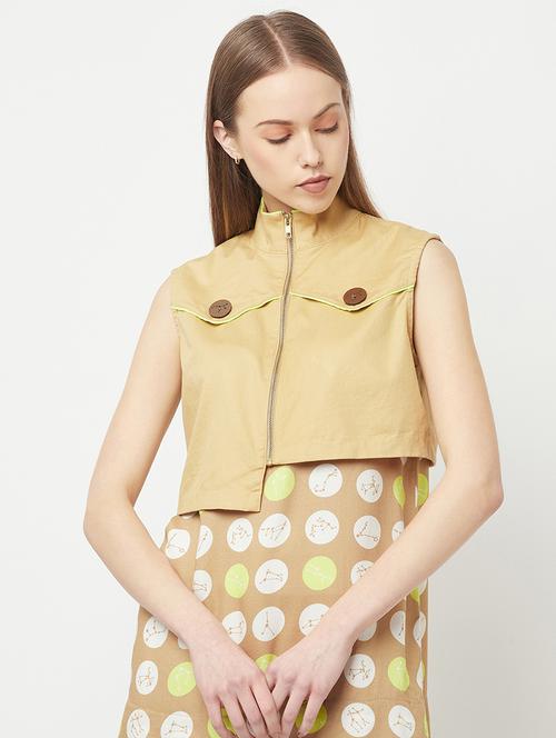 stand collar bomber/biker jacket - 18324822 - Standard Image - 1
