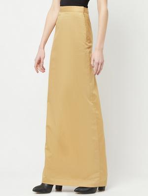 mid rise solid a-line skirt - 18324829 - Standard Image - 2